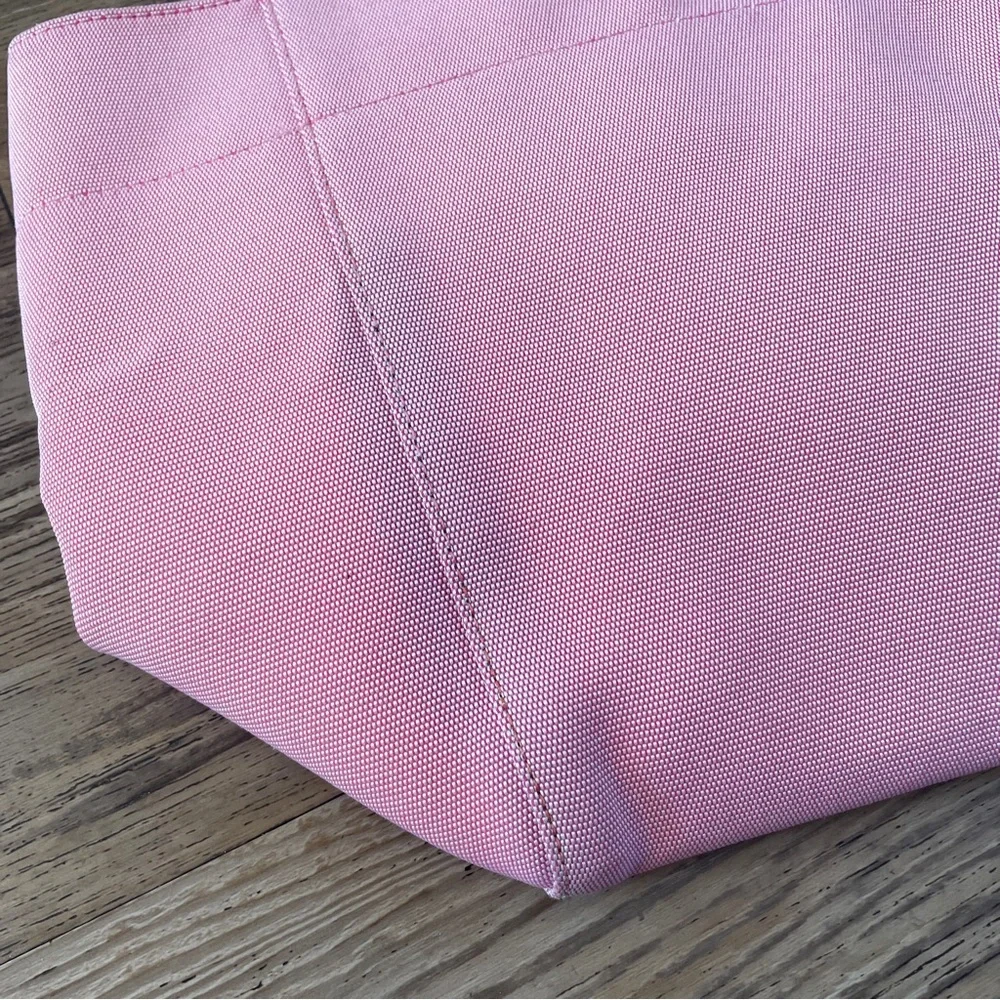 Kate Spade pink canvas baby tote bag